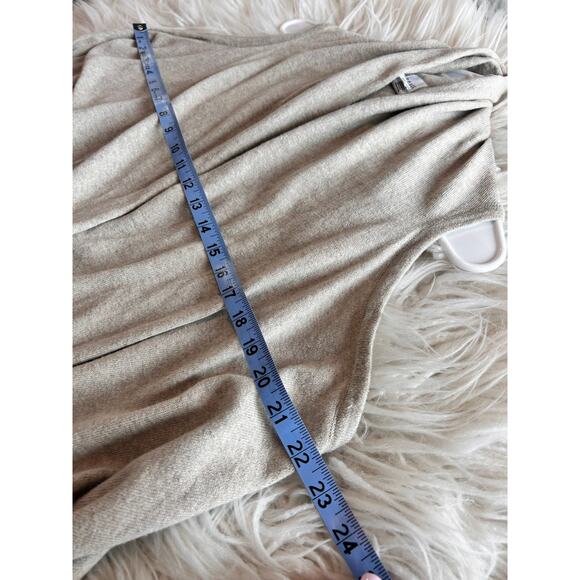 Zestt Organic Cotton Sleeveless Knit Duster Open Cardigan Beige White One‎ Size - Picture 9 of 10